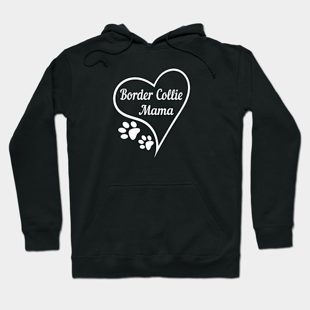 Border Collie Mom Hoodie by Lulaggio